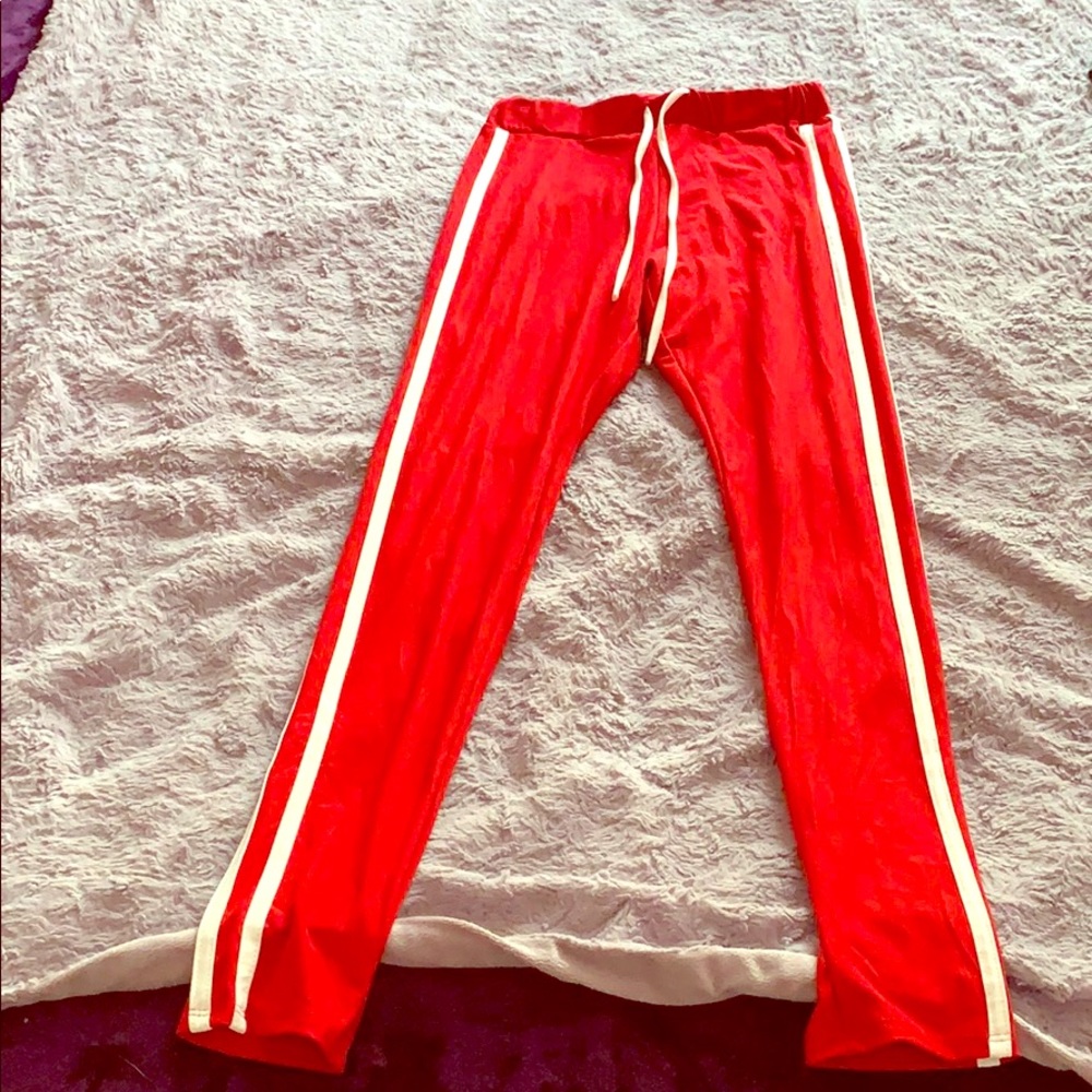 Red pants
